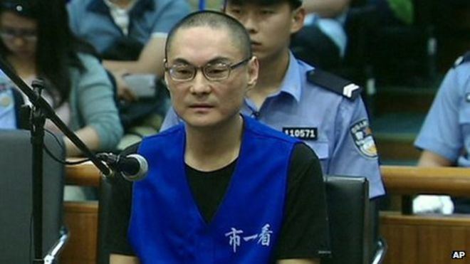 Han Lei China executes Han Lei for killing toddler in parking row