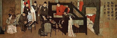 Han Xizai The Night Revels of Han XizaiTop Ten Traditional Chinese Paintings