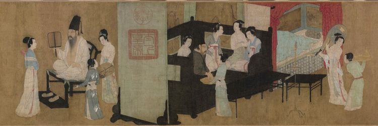 Han Xizai Gu Hongzhong Paintings Chinese Art Gallery China Online Museum