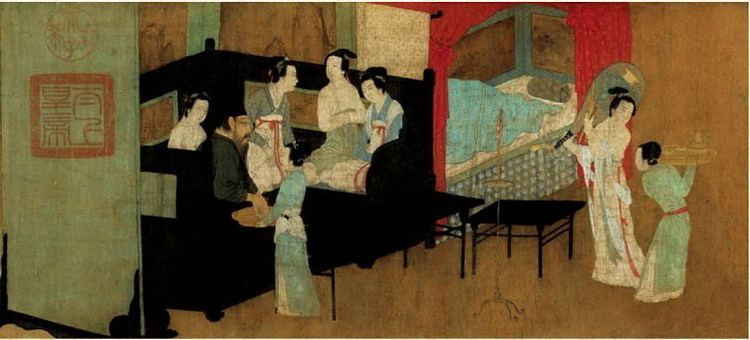 Han Xizai The Night Revels of Han XizaiTop Ten Traditional Chinese Paintings