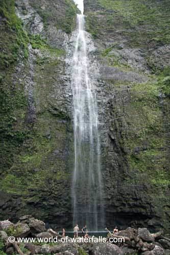 Hanakapiai Falls wwwworldofwaterfallscomimagesHanakapiaiFall