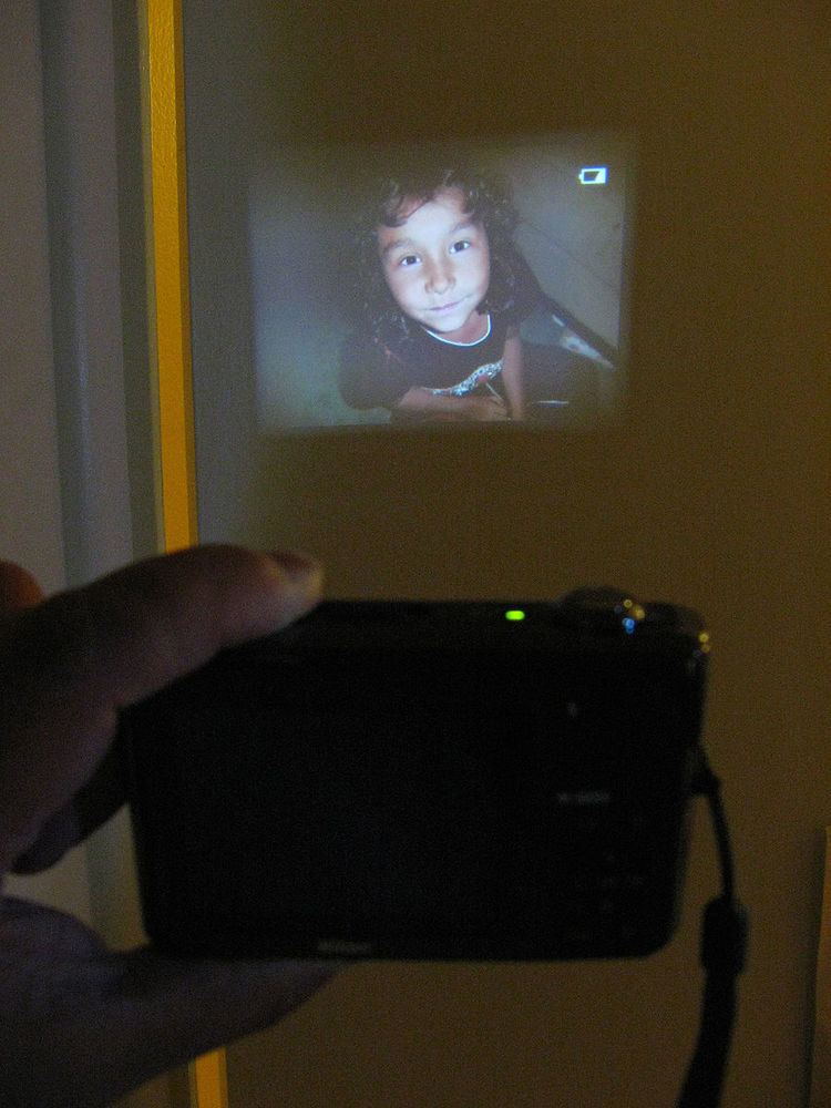 Handheld projector