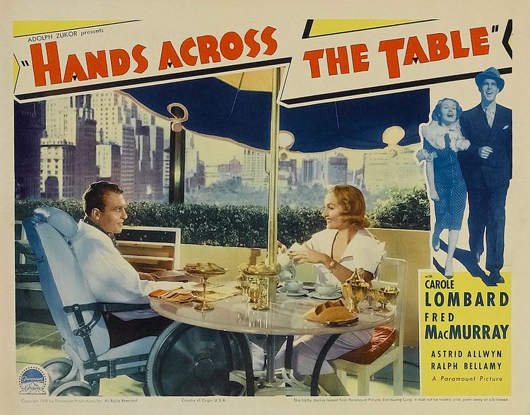 Hands Across the Table Hands Across the Table 1935