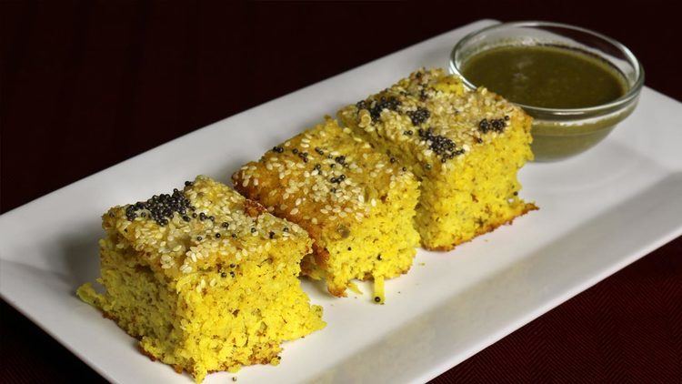 Handvo Handvo Baked Spicy Lentil Cake Manjula39s Kitchen Indian