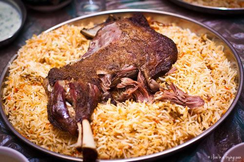 Haneeth Cumincrusted Yemeni Haneeth in a Saudiborn Restaurant with a