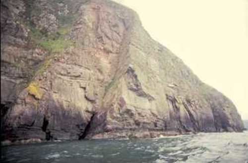 Hangman cliffs The Exmoor Coast Traverse