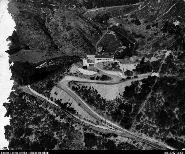 Hangover House Rhodes College Digital Archives DLynx Aerial view of Hangover