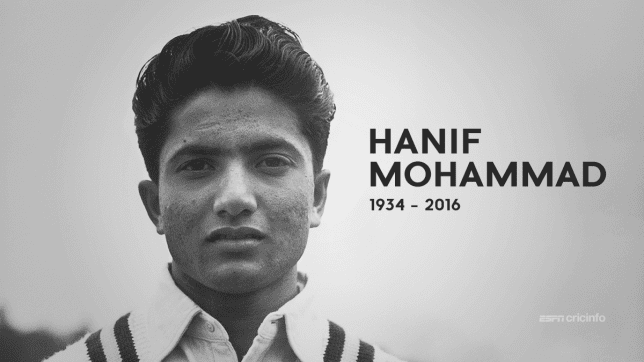 Hanif Mohammad Pakistan legend Hanif Mohammad no more The Daily Star
