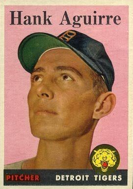 Hank Aguirre 1958 Topps Hank Aguirre 337 Baseball Card Value Price Guide