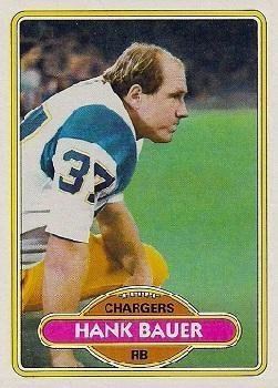 Hank Bauer (American football) Amazoncom 1980 Topps Regular Football Card 108 Hank Bauer of