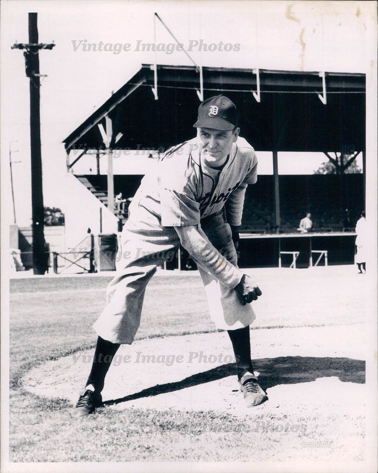 Hank Perry 1947 Henry Hank Perry Baseball Player Detroit Tigers Mi Field Sports