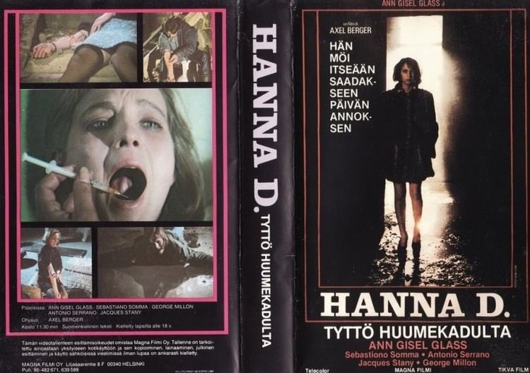 Hanna D. - The Girl from Vondel Park 1984 HANNA D LA CHICA DE VONDEL PARK MONTAJE Rino Di Silvestro