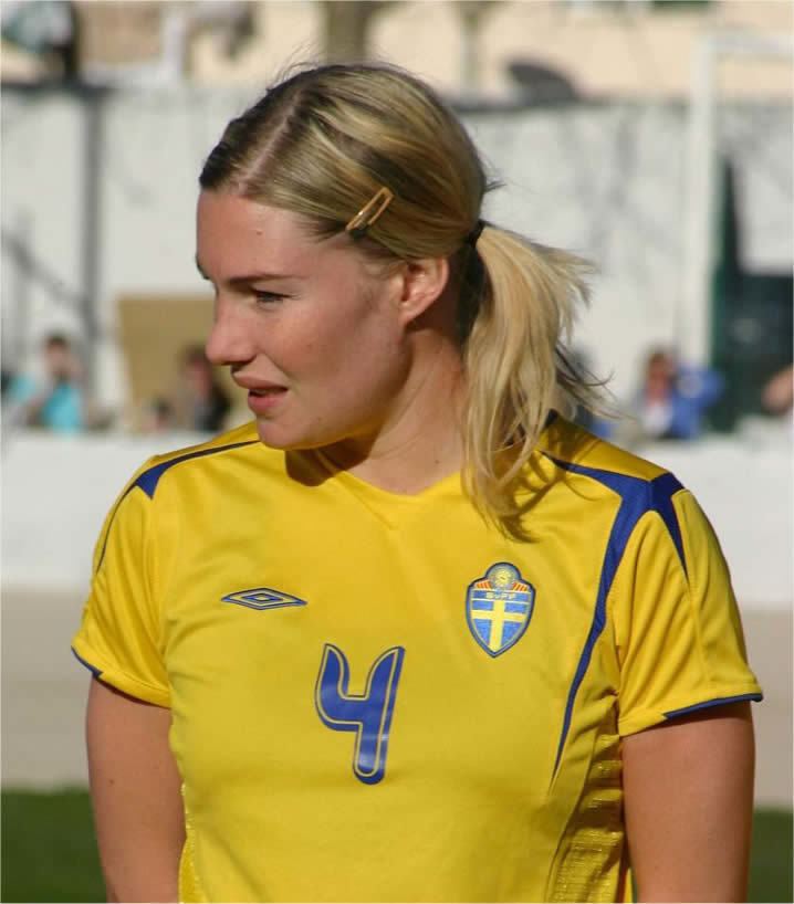 Hanna Marklund La futbolista del da Hanna Marklund Ferplei