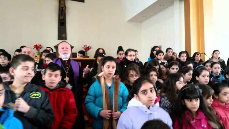 Hanna Zora Chaldean School Students with Archbishop Hanna Zora YouTube
