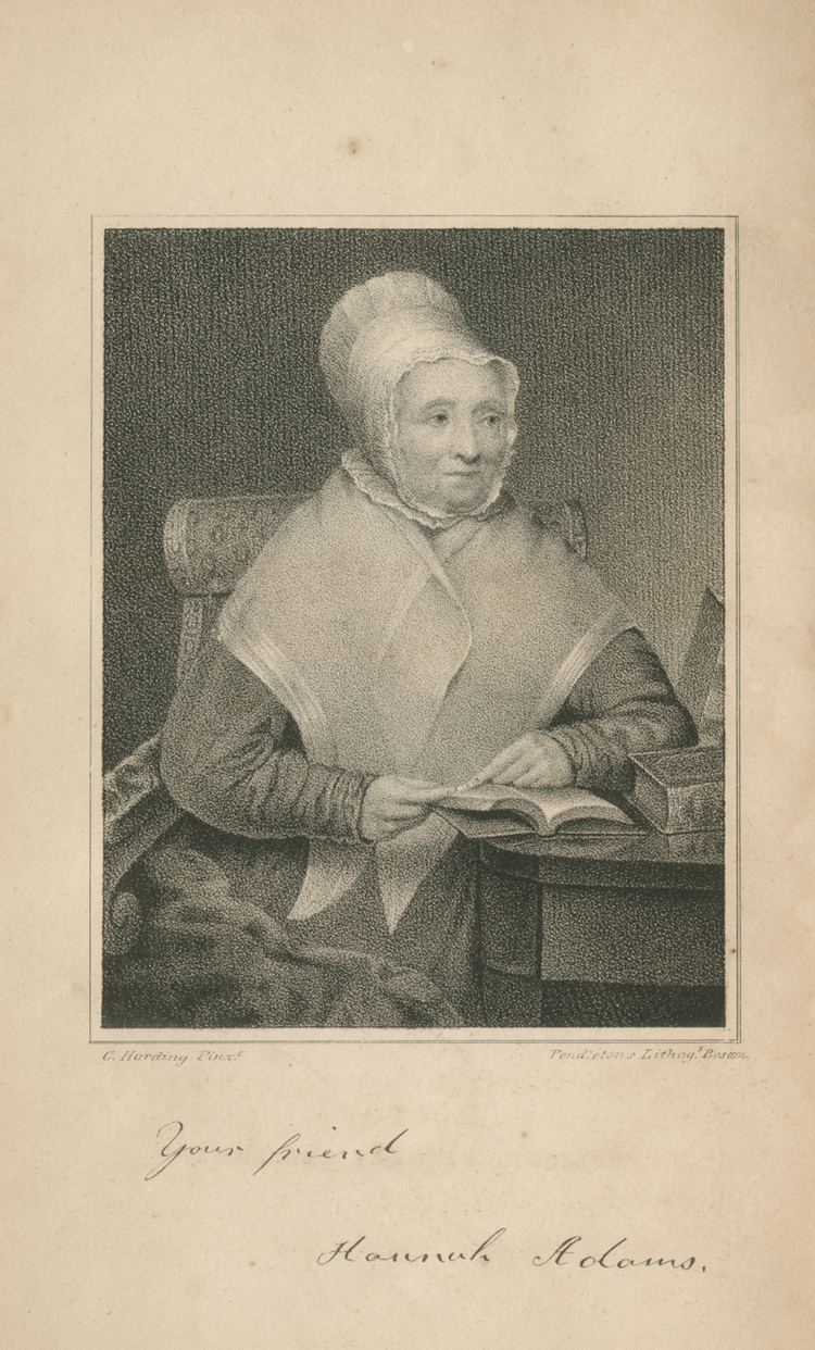 Hannah Adams ADAMS 1755 1831