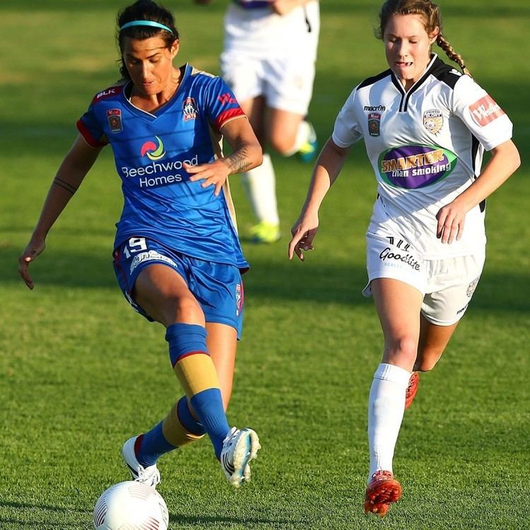 Hannah Bromley On the bench with Hannah Bromley Northern NSW Football