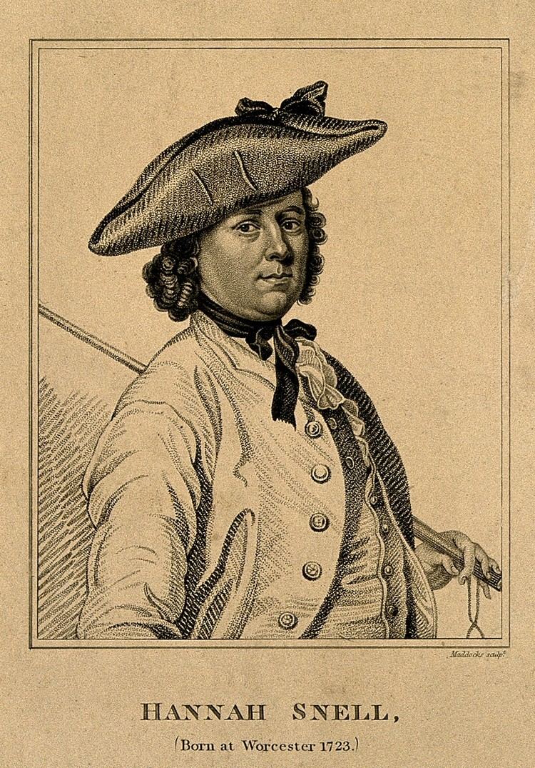 Hannah Snell FileHannah Snell a woman who passed as a male soldier Stipple