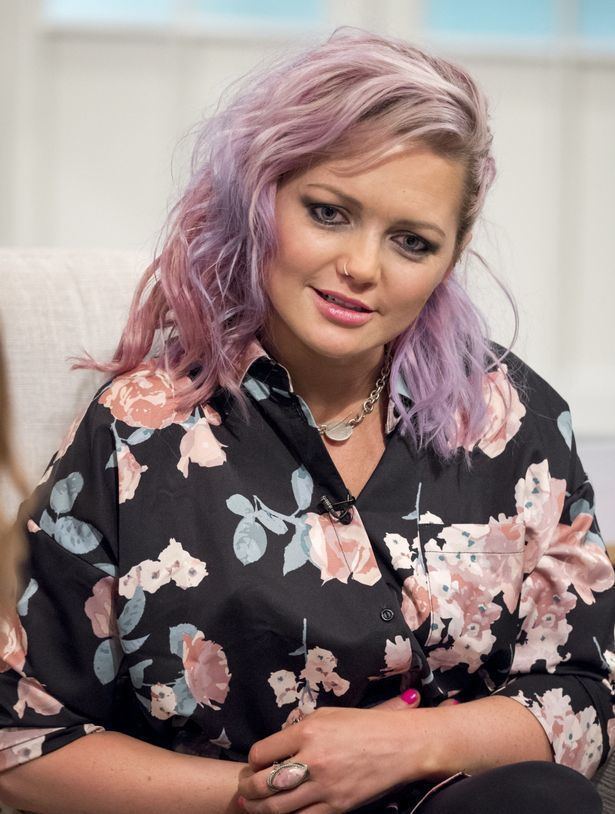 Hannah Spearritt S Clubs Hannah Spearritt looks unrecognisable with new lilac and
