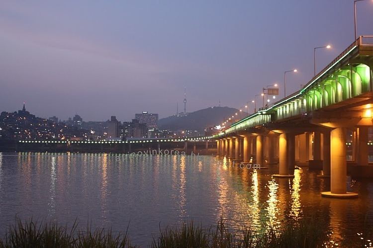 Hannam Bridge A Pinoy in Korea The Green Hannam Bridge