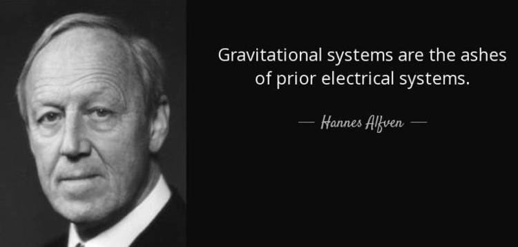 Hannes Alfvén Hannes Alfven Plasma physics Plasma Cosmology Universe