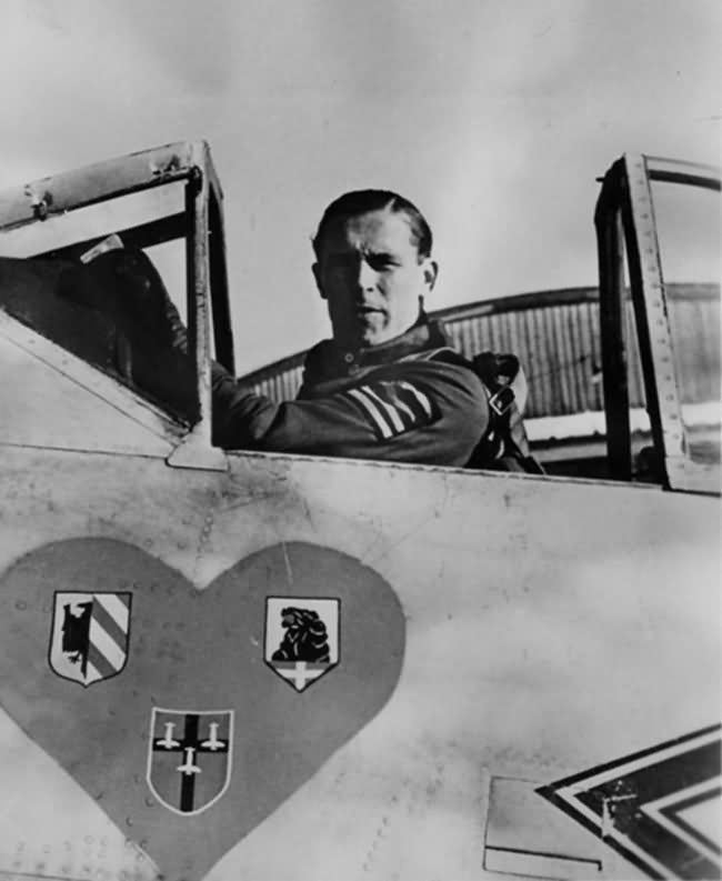 Hannes Trautloft Focke Wulf Fw 190 JG 54 pilot Hannes Trautloft 1943