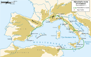 Hannibal's crossing of the Alps httpsuploadwikimediaorgwikipediacommonsthu