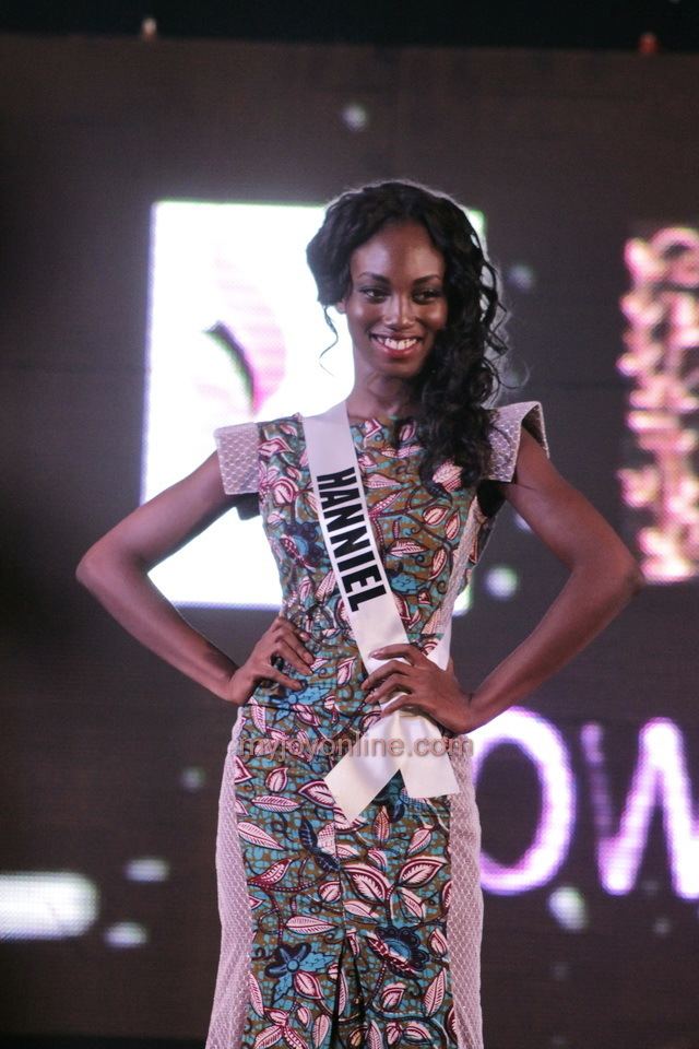 Hanniel Jamin Miss Universe Ghana 2013 finale Photos
