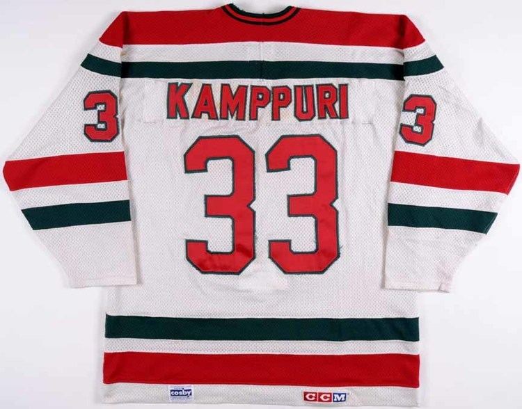 Hannu Kamppuri 198485 Hannu Kamppuri New Jersey Devils Game Worn Jersey