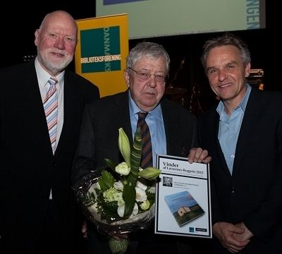 Hans Edvard Nørregård-Nielsen Lsernes bogpris 2012 gr til Hans Edvard NrregrdNielsen