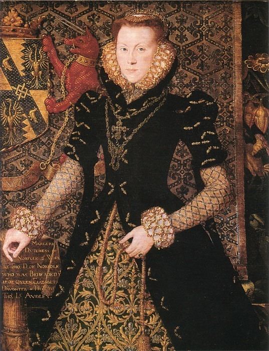 Hans Eworth 1562 Margaret Audley Duchess of Norfolk by Hans Eworth
