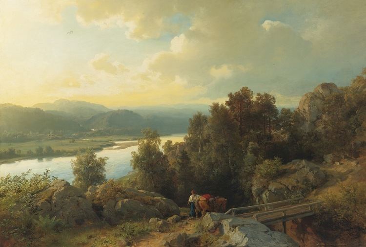 Image result for hans gude landscape