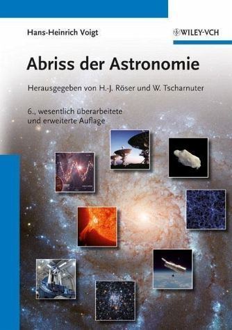 Hans-Heinrich Voigt Voigt H Abri der Astronomie von HansHeinrich Voigt Fachbuch