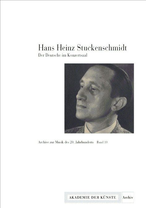 Hans Heinz Stuckenschmidt Hans Heinz Stuckenschmidt