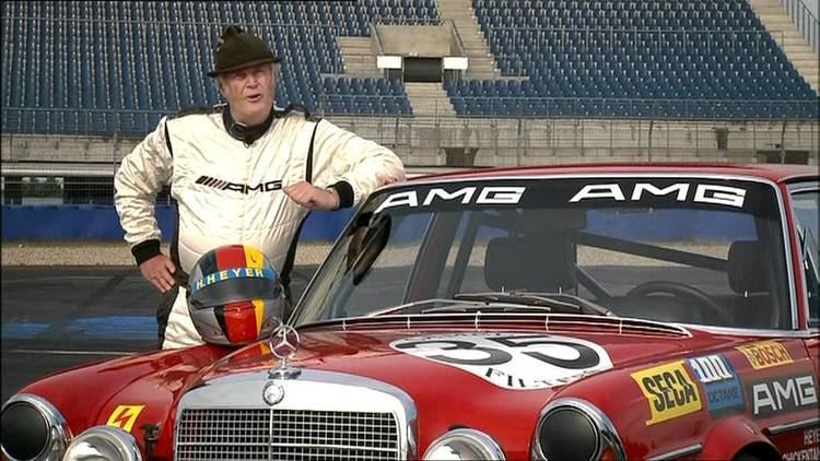 Hans Heyer Mercedes Benz 40 Years AMG in Spa Interview Hans Heyer Driver AMG