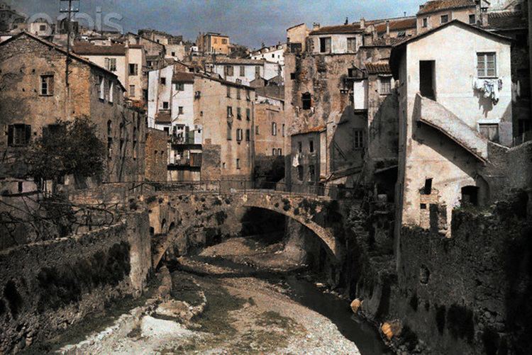 Hans Hildenbrand vintage everyday Old Color Photos of Italy taken by Hans
