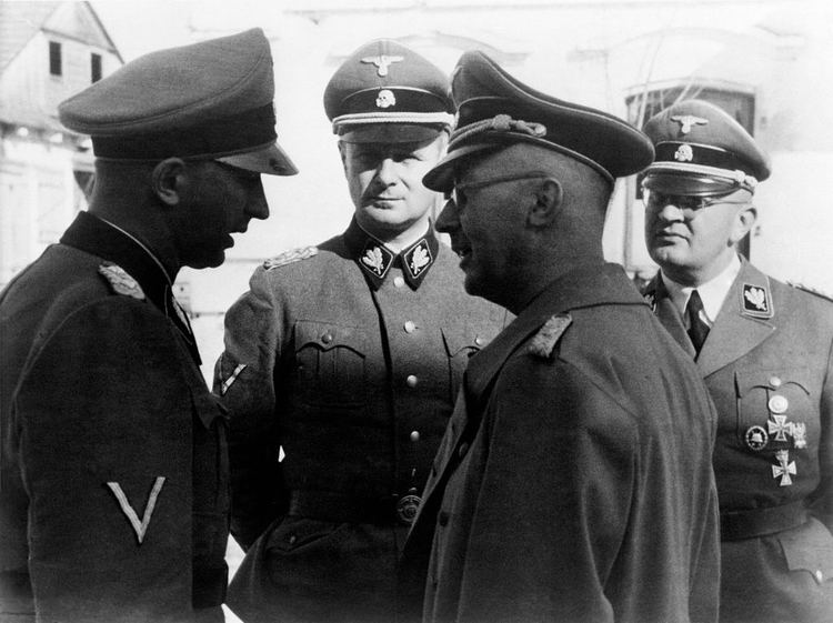 Hans Jüttner jochenmarseille Heinrich Himmler Karl Wolff Hermann Fegelein