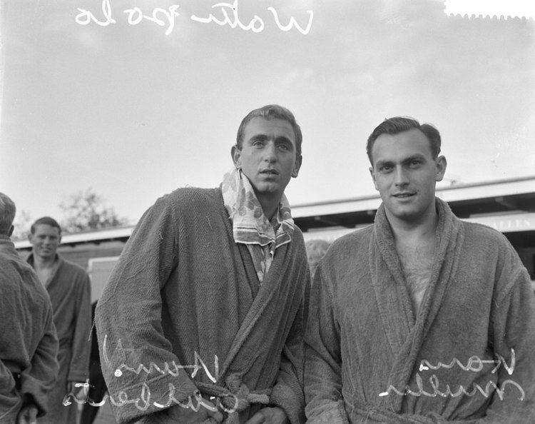 Hans Muller (water polo) FileHans Aalberts and Hans Muller 1961jpg Wikimedia Commons