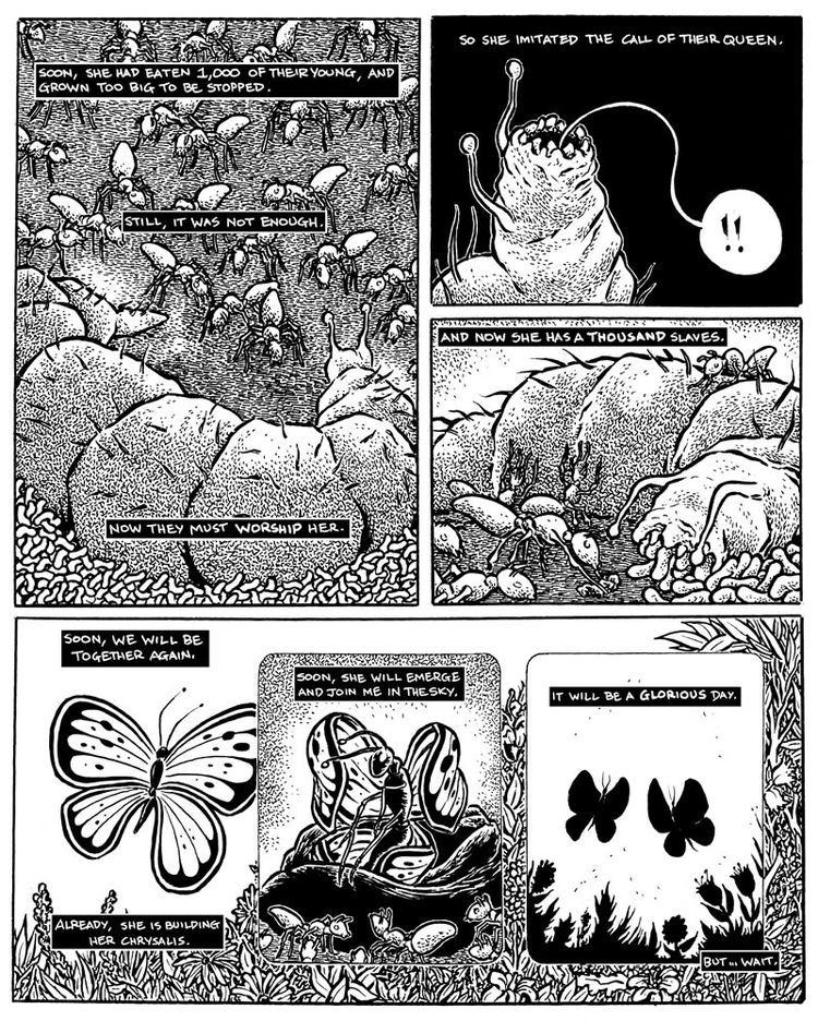 Hans Rickheit Insect Horror Webcomic by Paul Slade and Hans Rickheit