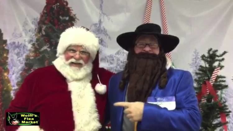 Hanukkah Harry When Hanukkah Harry Met Santa 2014 at Wolff39s Flea Market YouTube