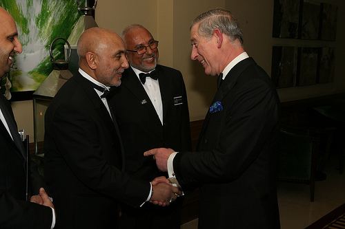 Hany El-Banna HRH Prince Charles meets Dr Hany el Banna founder of