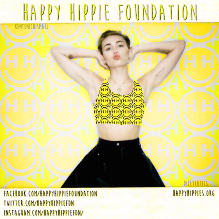 Happy Hippie Foundation Miley Cyrus Launches The Happy Hippie Foundation In Support Of Our