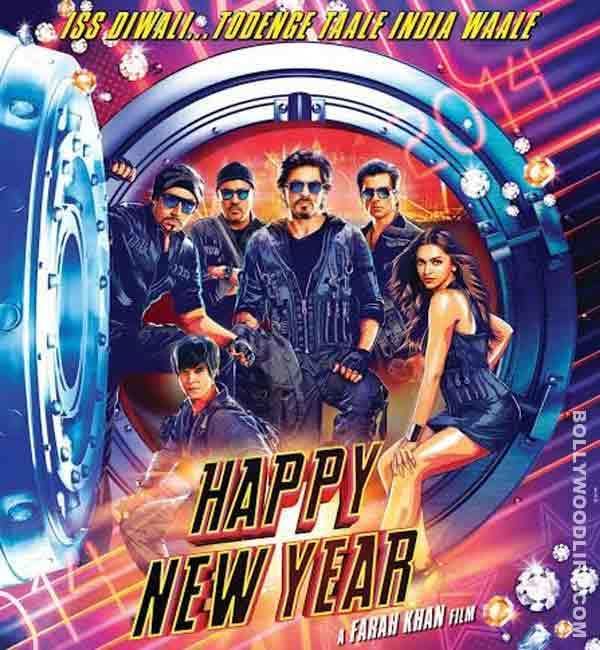 Happy New Year first poster Shahrukh Khan and Deepika Padukones