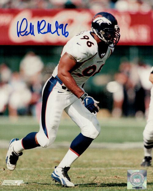 Harald Hasselbach HARALD HASSELBACH AUTOGRAPHED DENVER BRONCOS 8X10 PHOTO 11578 eBay