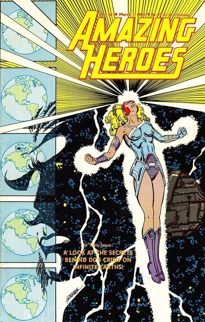 Harbinger (DC Comics) harbinger dc comics Amazing Heroes Crisis on Infinite Earths