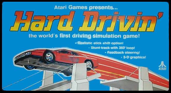 Hard Drivin' Hard Drivin39 Videogame by Atari Games