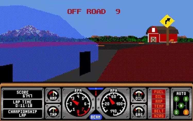 Hard Drivin' Amiga Longplay Hard Drivin39 YouTube