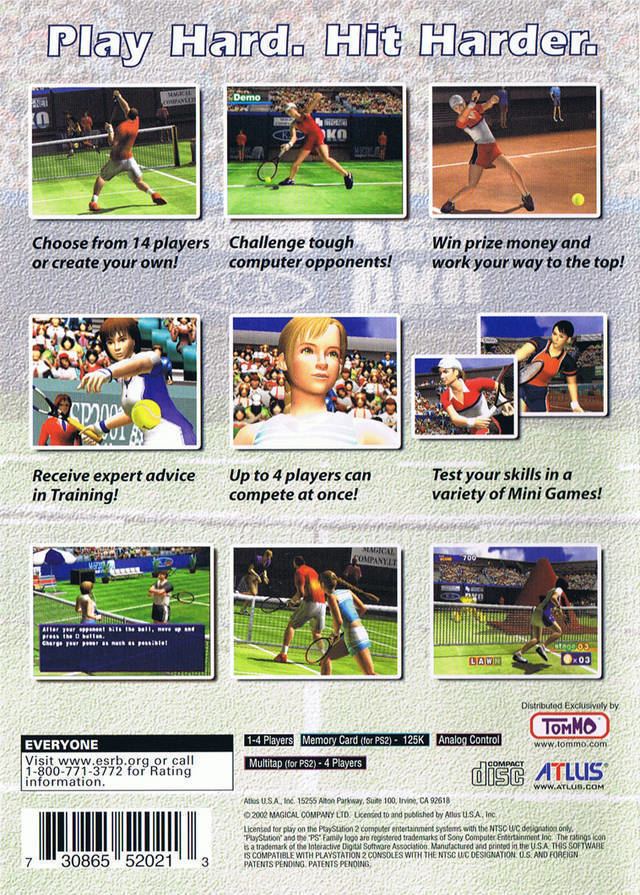 Hard Hitter Tennis Hard Hitter Tennis Box Shot for PlayStation 2 GameFAQs