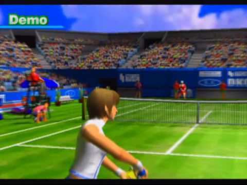 Hard Hitter Tennis Hard Hitter Tennis 2 Game Sample Playstation 2 YouTube