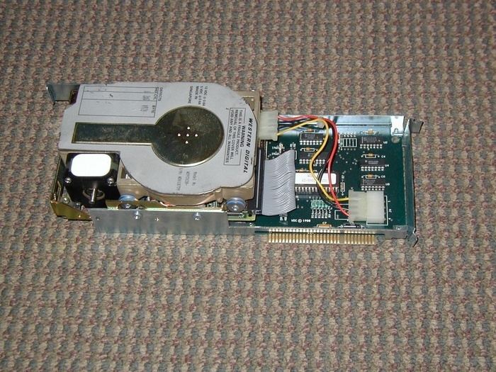 Hardcard FS quotHard Cardquot 8 bit ISA card with hard drive attached Ars