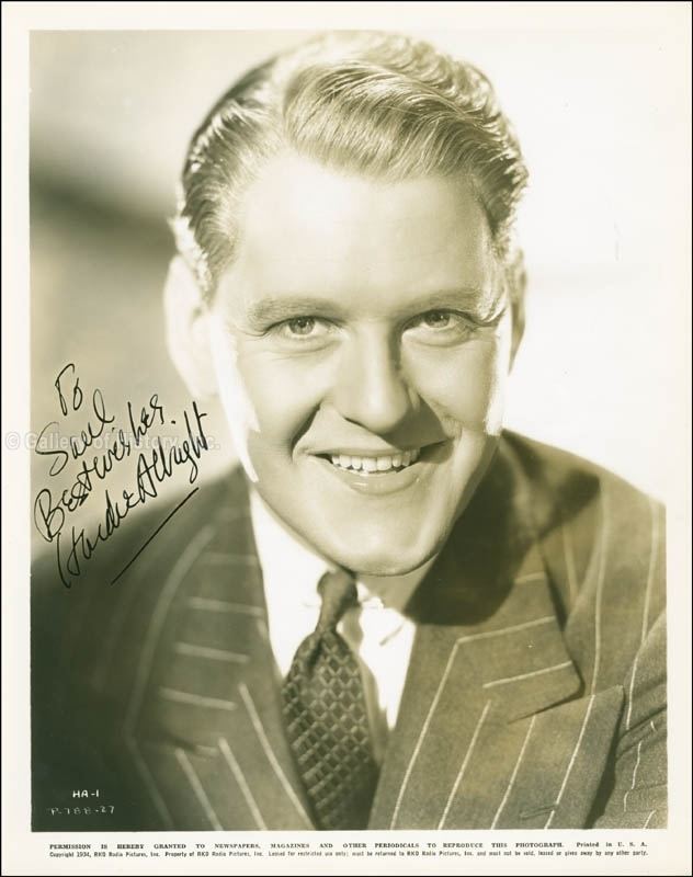 Hardie Albright Hardie Albright Inscribed Photograph Signed Circa 1935